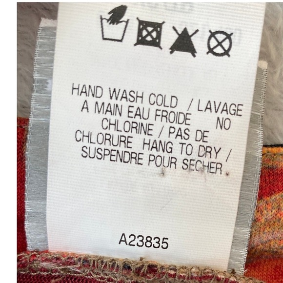 Papillon Blanc Boho 70s Floral Tapestry Sheath Dress Women XS Tan Red 3/4 Sleeve - Picture 6 of 10